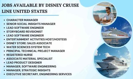 Jobs Available by Disney Cruise Line United States