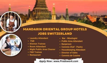Mandarin Oriental Hotel Jobs Switzerland