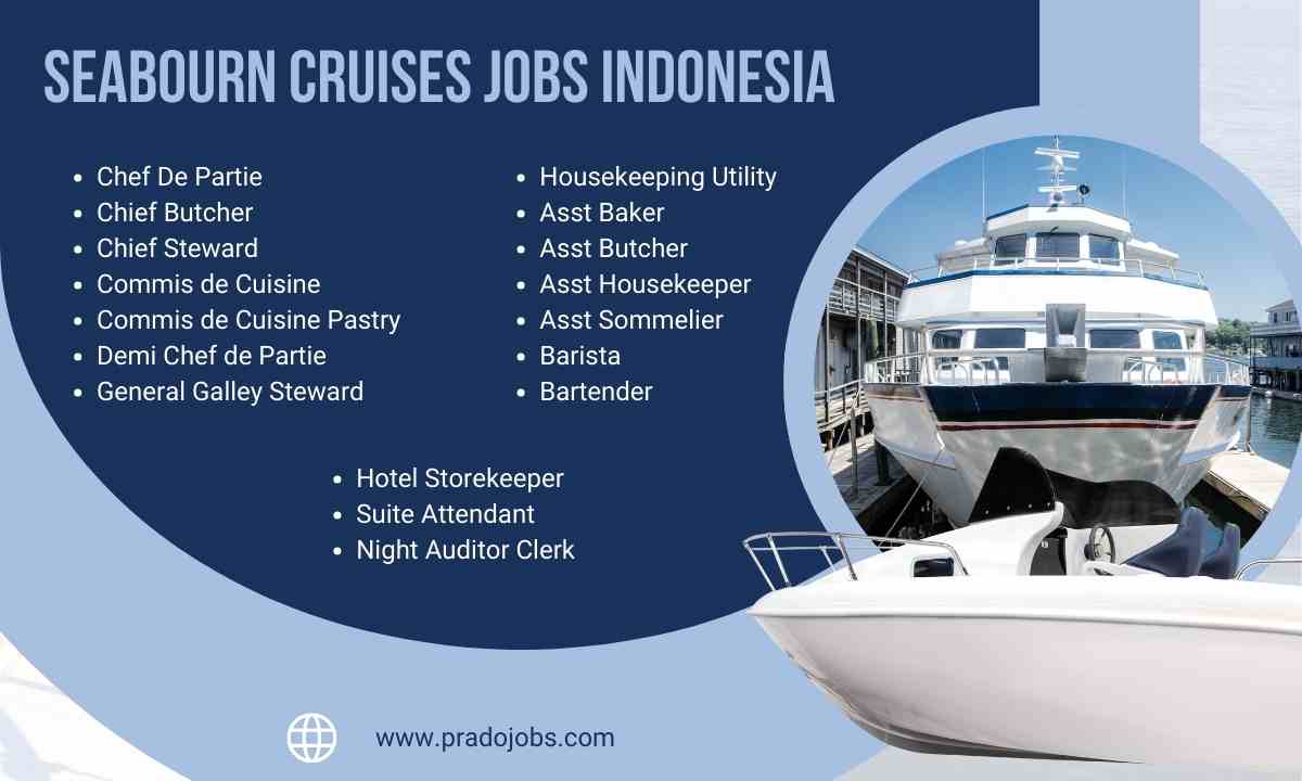Seabourn Cruises Jobs Indonesia
