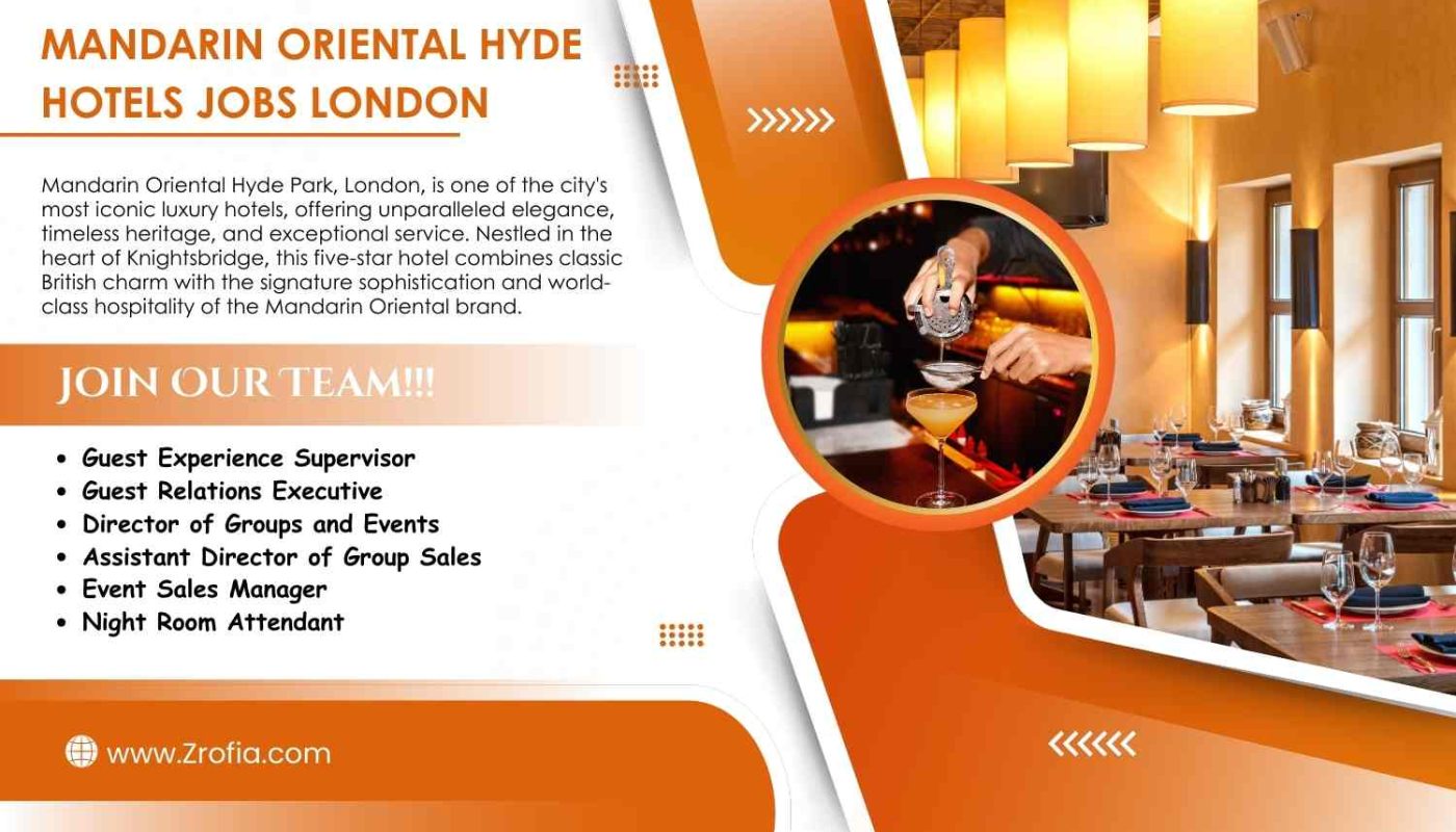 Mandarin Oriental Hyde Hotels Jobs London