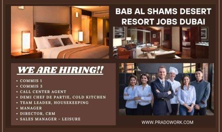 Bab Al Shams Desert Resort Jobs Dubai