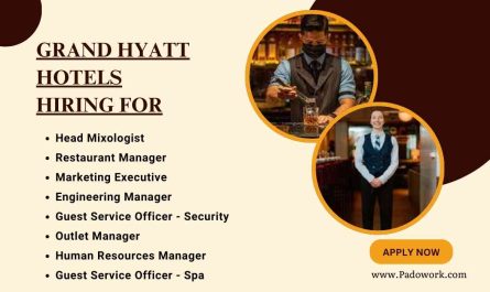 Grand Hyatt Hotel Jobs Saudi Arabia