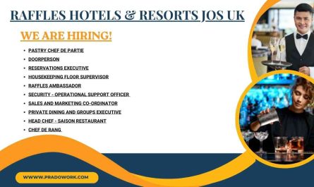 Raffles Hotels & Resorts Jobs UK