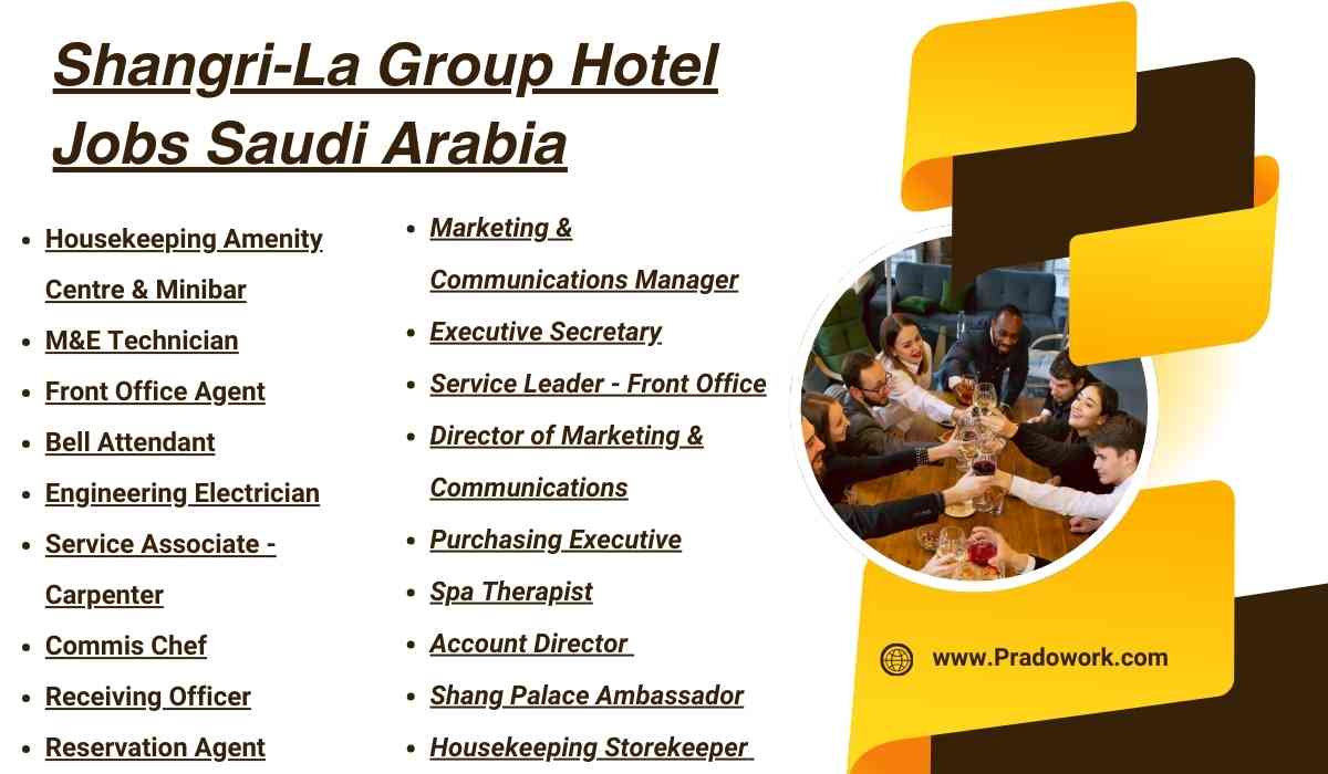 Shangri-La Group Hotel Jobs Saudi Arabia